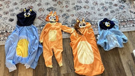 Bluey family costumes