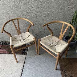 Midcentury Modern Dining Chairs x2