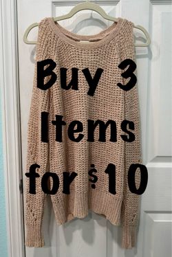 Buy 3 for $10-Sweaters