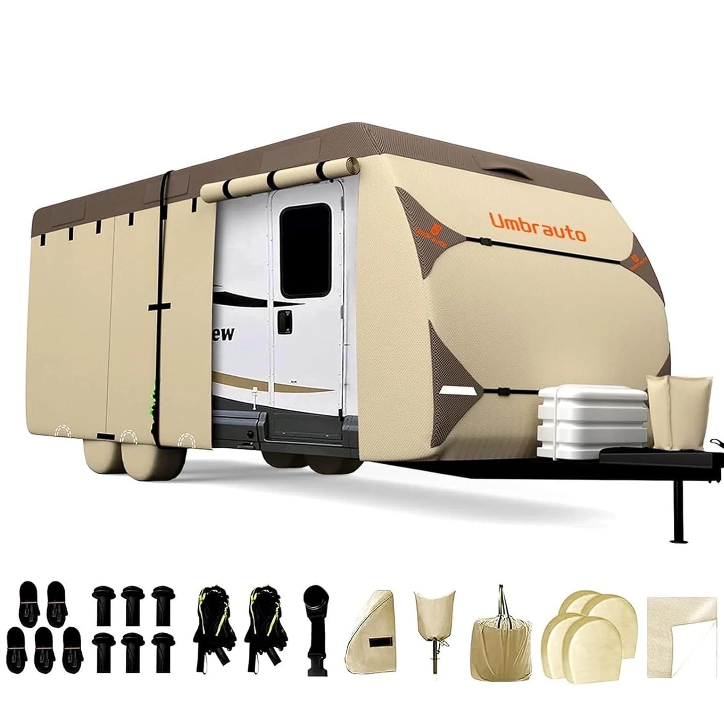 Umbrauto Travel Trailer Cover 14-16”