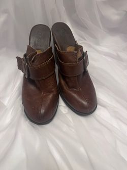 Born Concept Chunky Heel Clog Size 7