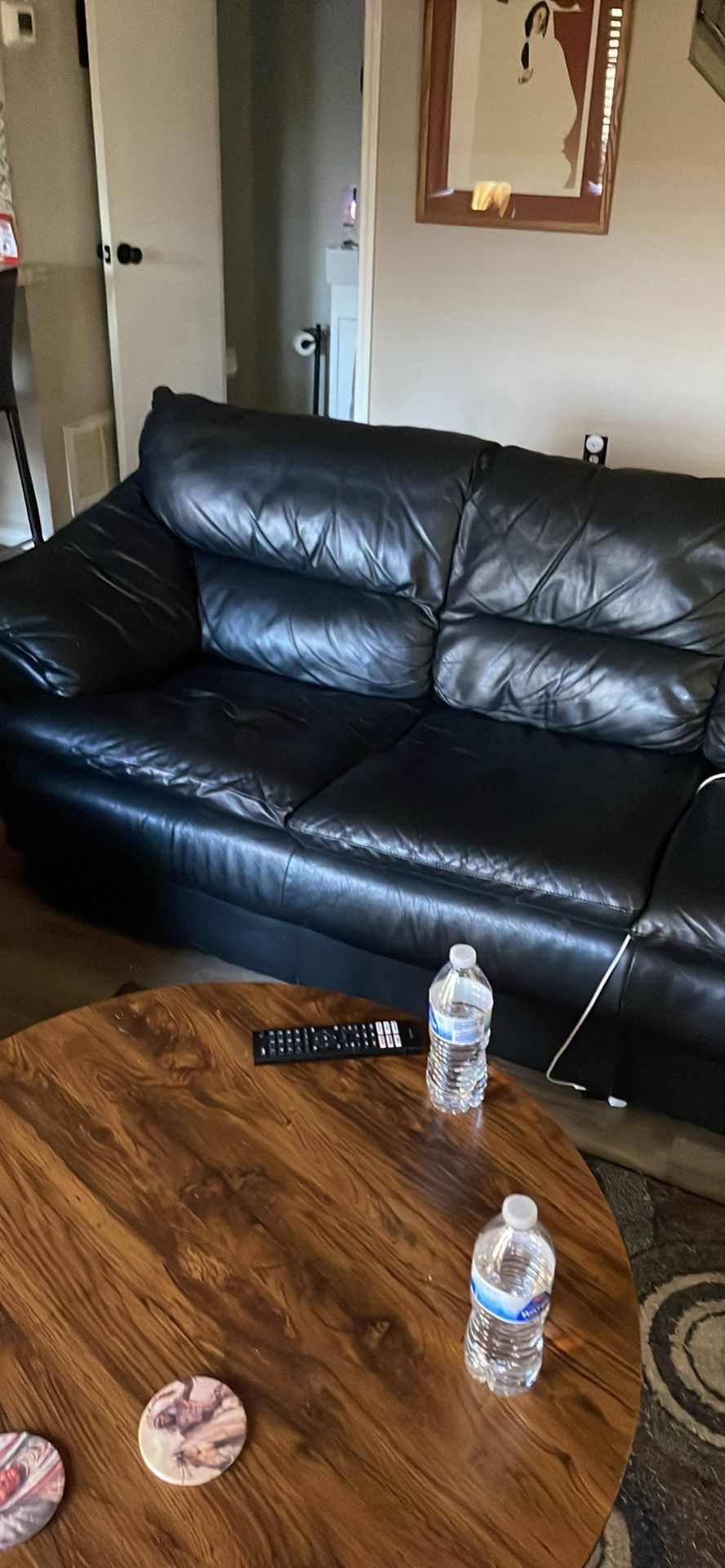 Leather Couch Chair