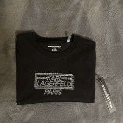 Karl Lagerfeld Paris Men Black T-Shirt