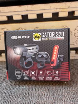 2023 Bike Lights Set with Bell USB-C Rechargeable Bicycle Accessories for Night