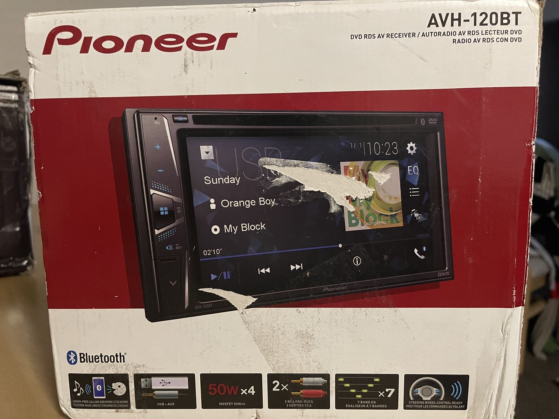 Pioneer Double Din Car Stereo