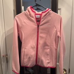 Girls Medium Columbia Zip Up 