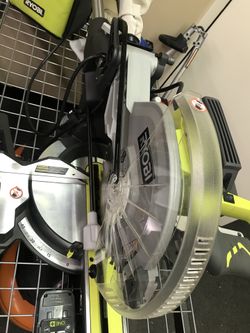 Ryobi 12” sliding Miter Saw