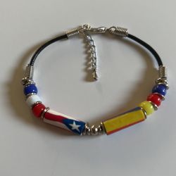 Puerto Rico/Colombia Beads Bracelet /anklet 