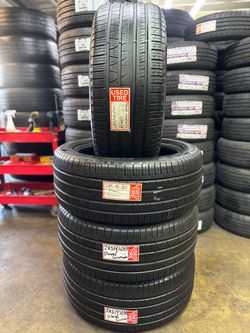 285/45/20 PIRELLI SCORPION VERDE RUN FLAT (4 TIRES SEMI NEW)