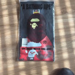 Bape shirt size medium 