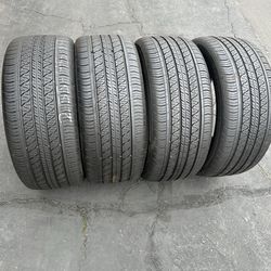 Set. Tires.  255. 45. 19. Continental