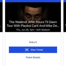 The Weeknd Concert 