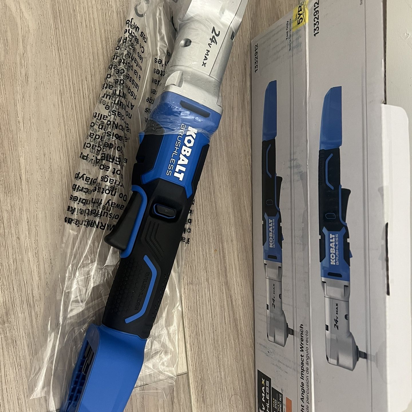 Kobalt 24v Brushless Right Angle Impact Wrench 3 8 for Sale in Lodi CA OfferUp