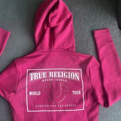 True Religion Zip Up  New (95$) Size (xs)