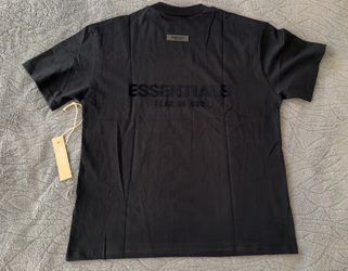 Fear of God Essentials Tee - Vintage Black (Size M, L)