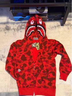 BAPE Red Hoodie