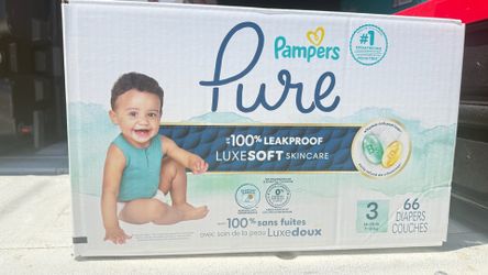 Pampers pure size 3 ( 2  box bundle)