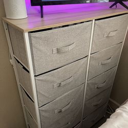 10 Drawers Fabric Dresser