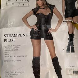 Mystery House Steampunk Pilot Costume