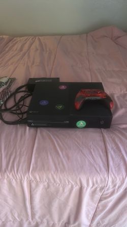 Xbox One Console with Controller and Power Brick