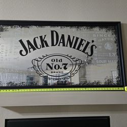 Jack daniels bar mirror