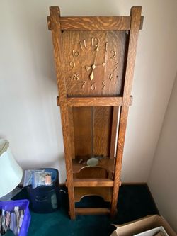 mcm  grandfather clock
