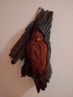 WOOD SPIRIT WALL HANGING