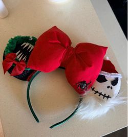 Nightmare Before Christmas Mickey Ears Headband