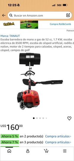 Escoba de Mano a gas