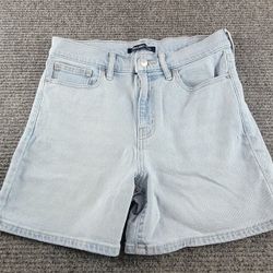 Calvin Klein Jeans Women’s Denim Short 5” Inseam, Light Blue Size 8 Or 10 Nwot