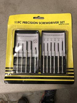 Percision screwdriver set