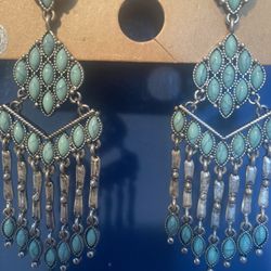 Boho Earrings Torquise