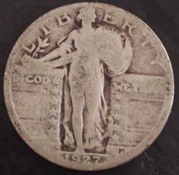 1927-S, Standing Liberty Silver Quarter