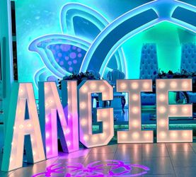Marquee Letters And Numbers