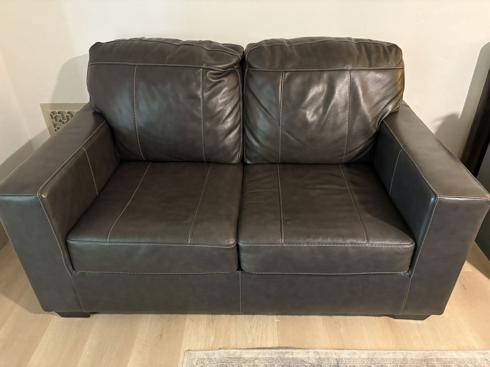 Ashley Furniture Morelos Leather Loveseat