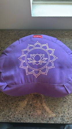 Peace Yoga Crescent Meditation Cushion