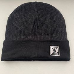 Louis Vuitton Checkered Beanie – Black/Grey Missing Tags But Is Brand New Never Worn 