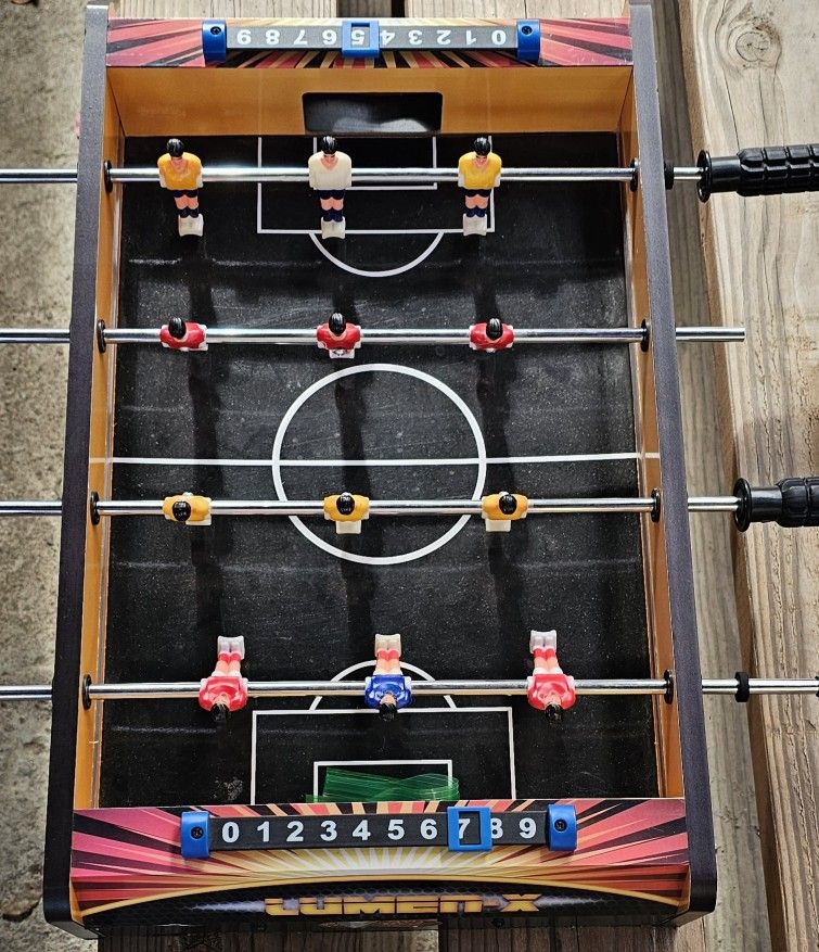 Lumen X Foosball Mini Table 20" With LED Lights