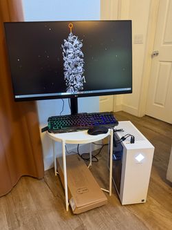 HP OMEN Gaming PC + 32” 1440p 144Hz Monitor + Keyboard/Mouse