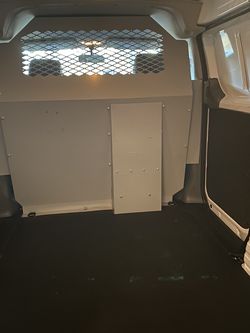 Heavy Duty Steel Partition with Fixed Center Panel