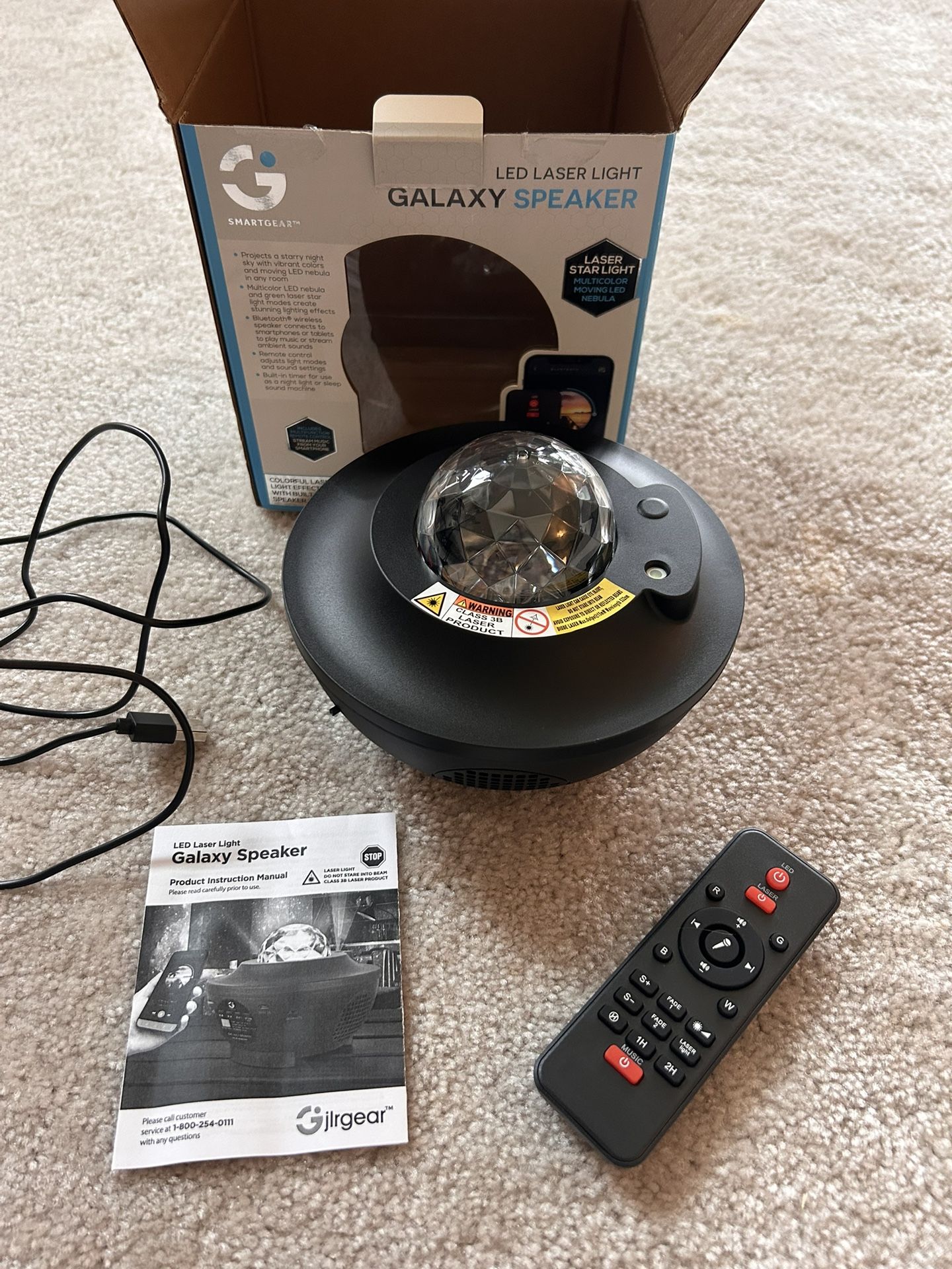 SmartGalaxy LED Laser Light Galaxy Speaker