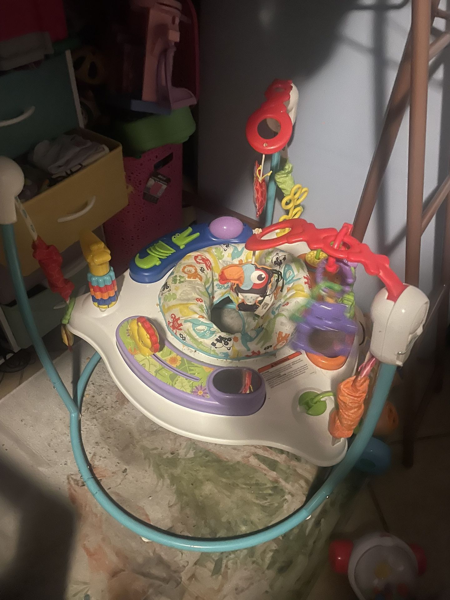 Fisher Price Baby Bouncer Animal Activity 