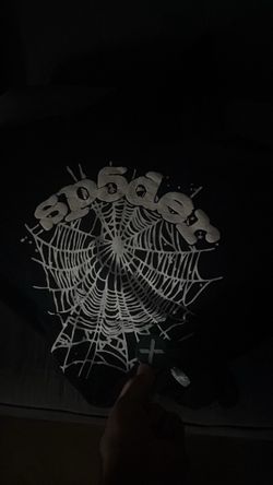 Sp5der Black hoodie