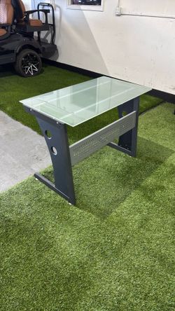 Glass Desk 