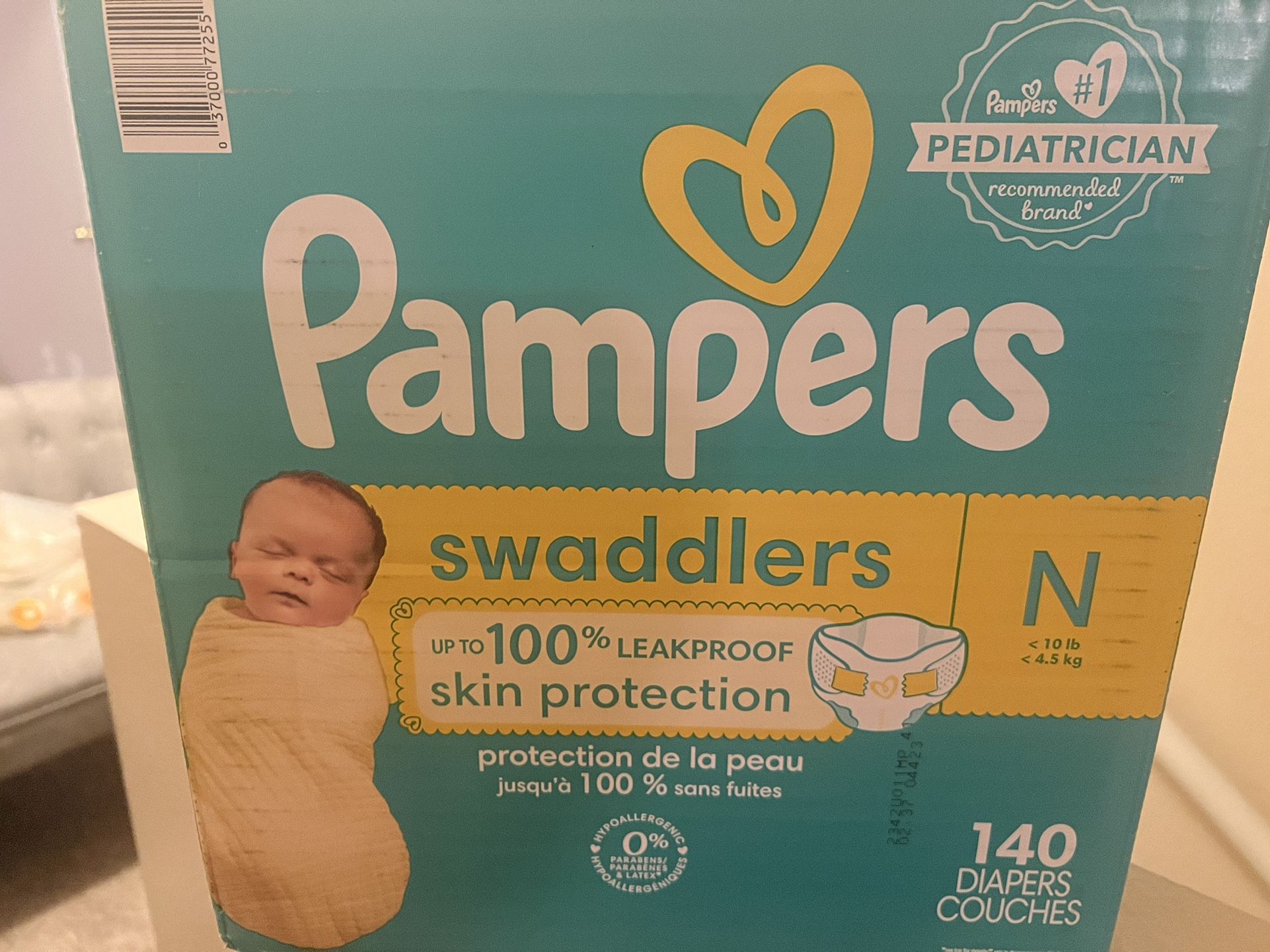 Pampers Swaddlers (Newborn Size)
