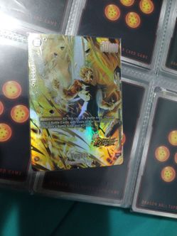 Dragon Ball super card game Majin vegeta