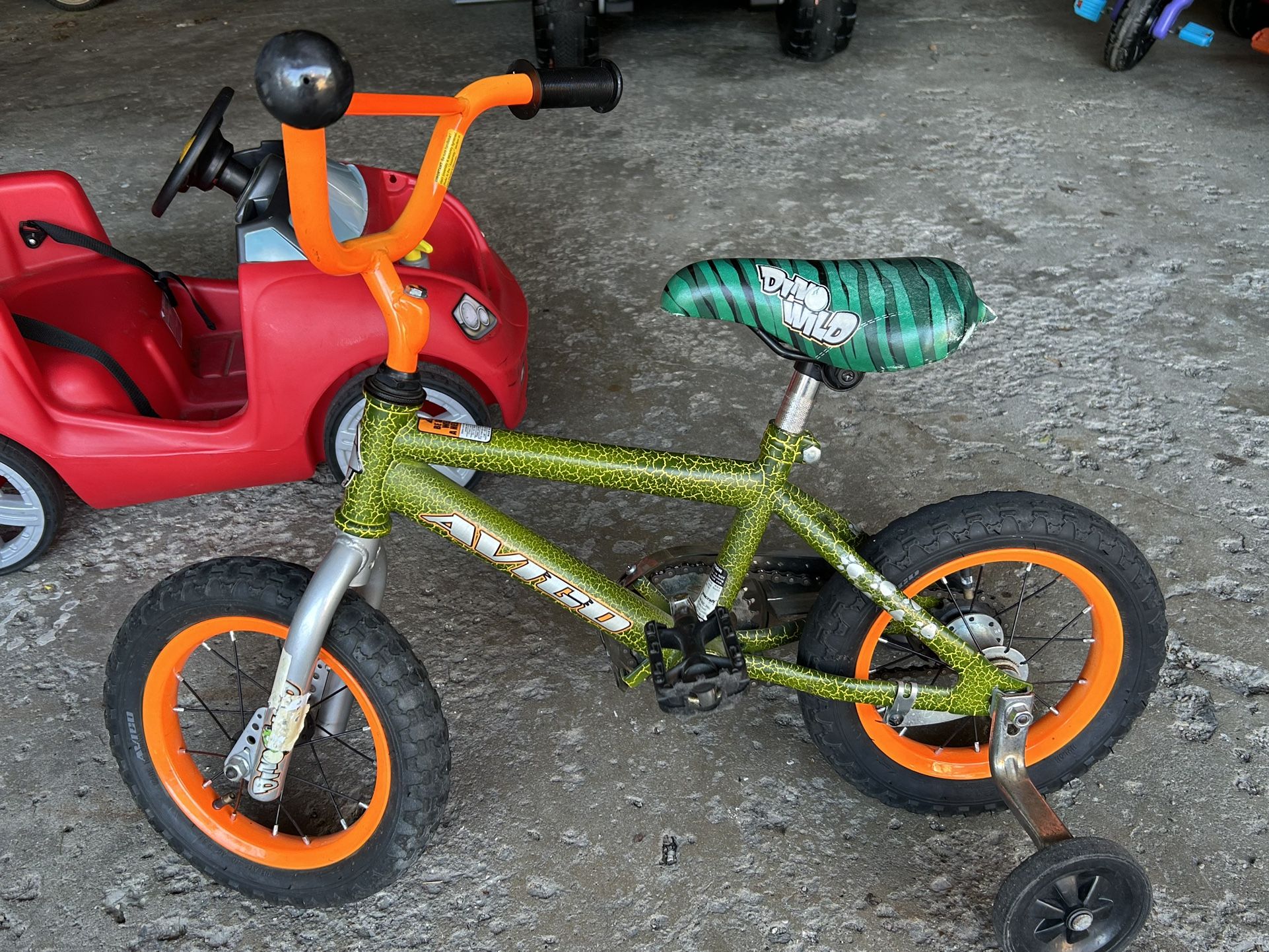 Toddler Bike With Training Wheels