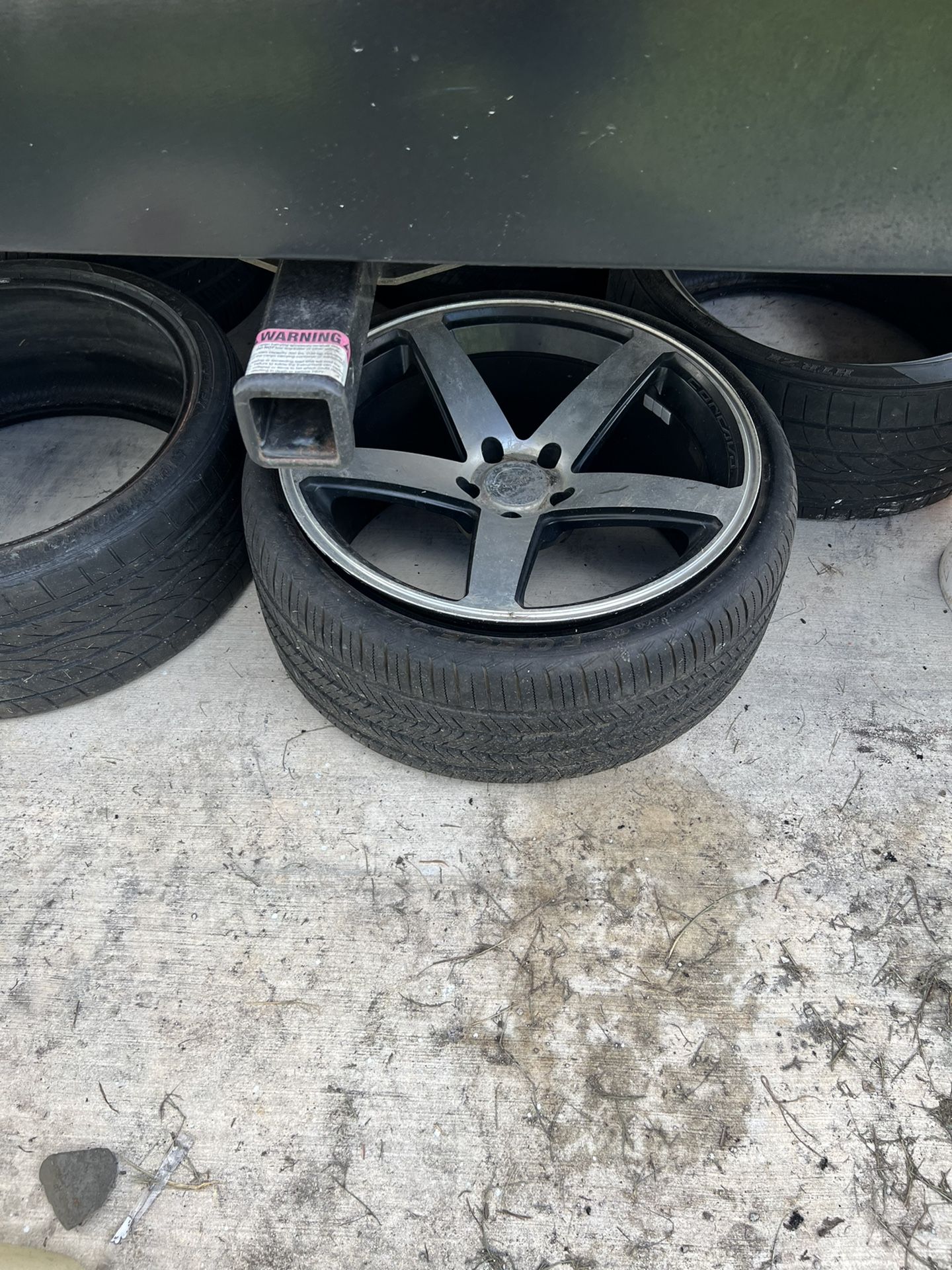 Concavo Rims With Tires 20”