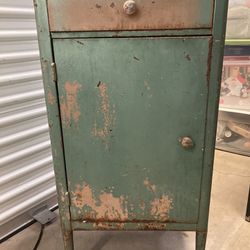 Vintage Metal Cabinet 