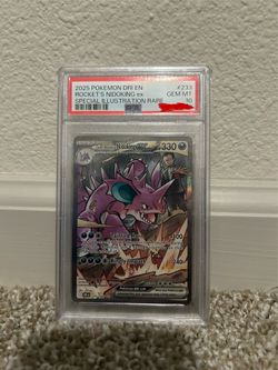Team Rocket's Nidoking ex PSA 10